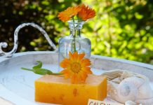 Natural handmade soap can replace tonics and lotions.